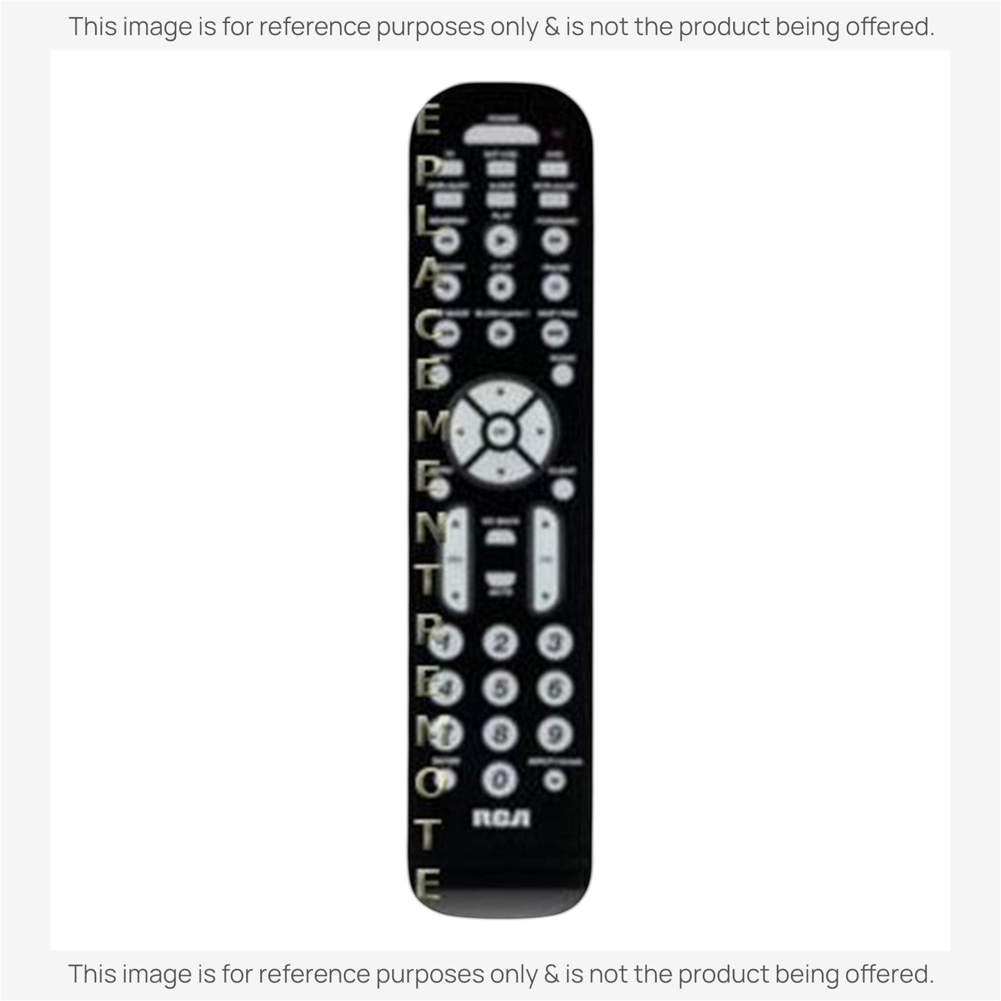 Anderic Substitute for RCA RCR6473R Advanced Universal Remote Control [RRU401]