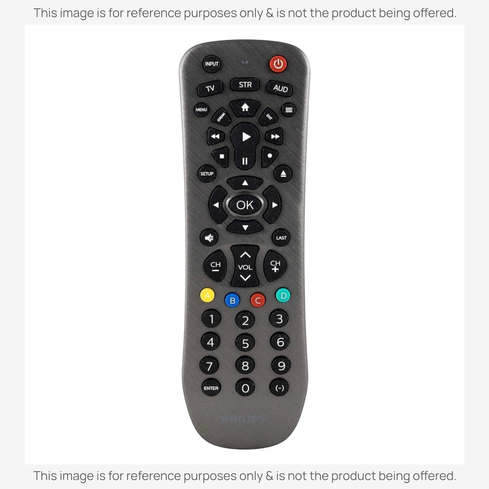 Anderic Substitute for Philips SRP3229G/27 3-Device Universal Remote Control [RRU401]