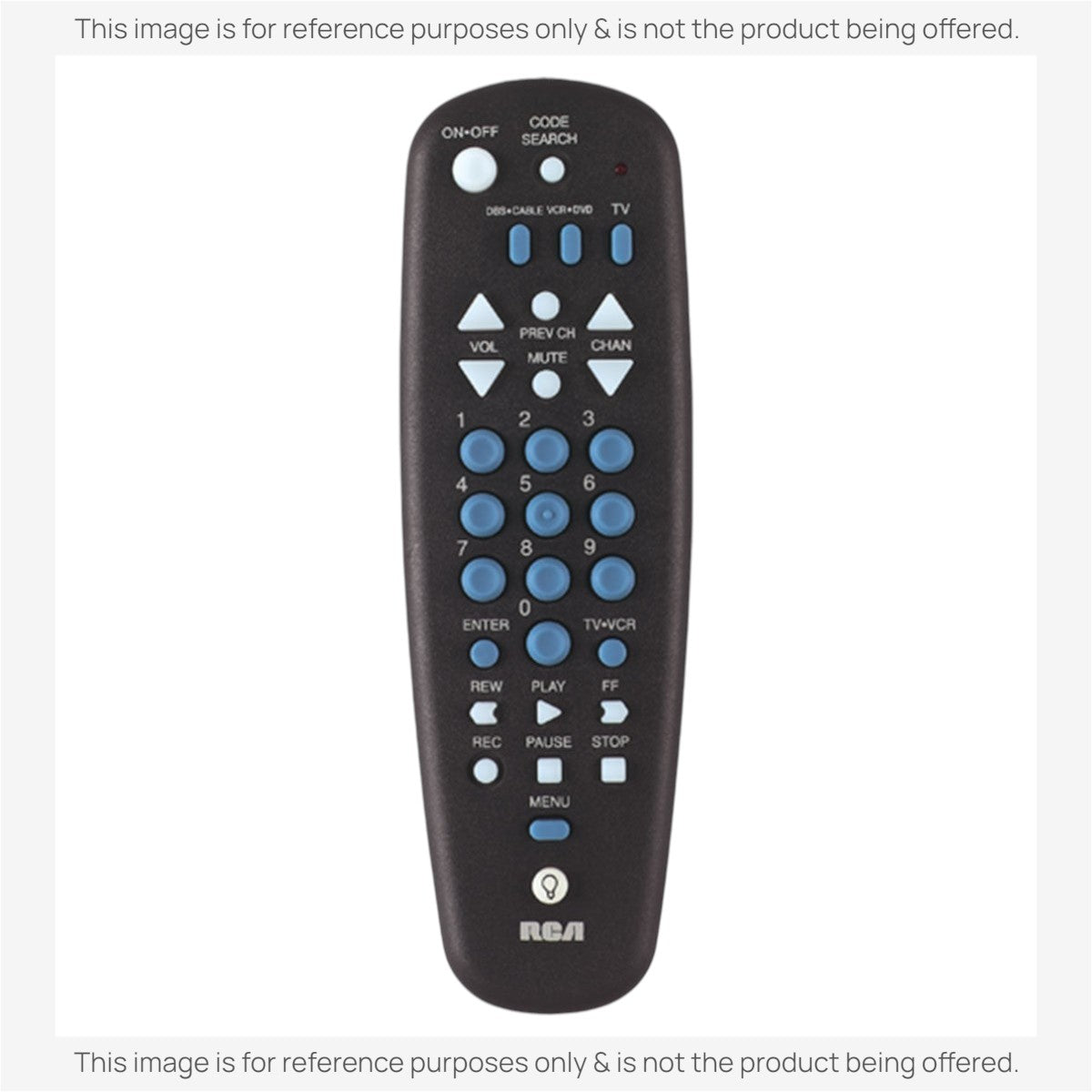 Anderic Substitute for RCA RCU300T 3-Device Universal Remote Control [RRU401]