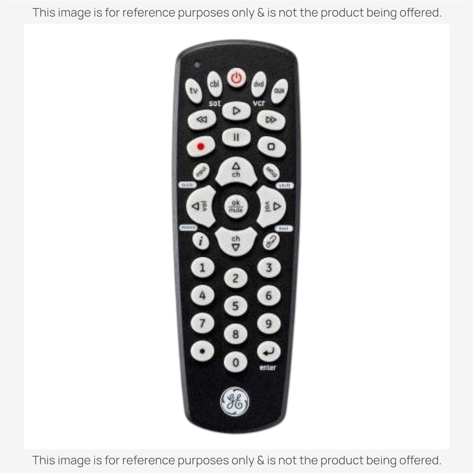 Anderic Substitute for GE 27985 4-Device Universal Remote Control [RRU401]