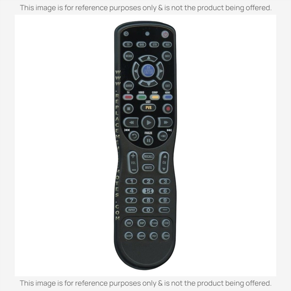 Anderic Substitute for Insignia 67100BA1008R TV Remote Control [RRU401-2771]
