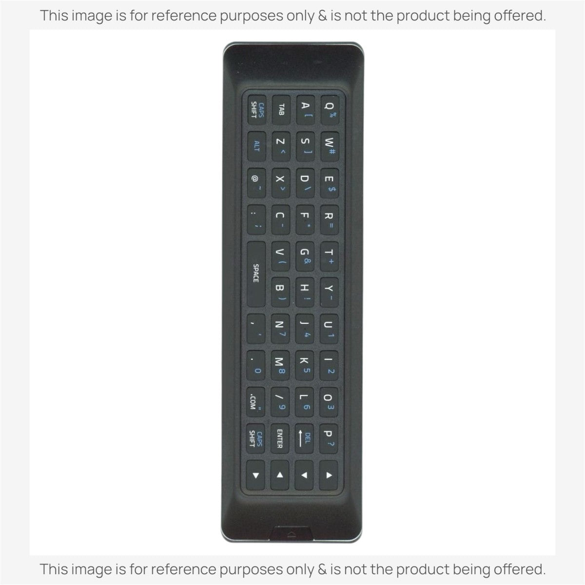 Anderic Substitute For Vizio XRT500 with QWERTY Keyboard TV Remote Control - 600155600886G [RRXRT303]