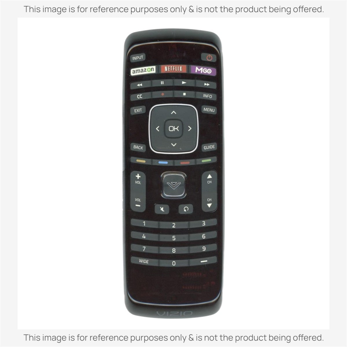 Anderic Substitute For Vizio XRT112 TV Remote Control [RRXRT303]
