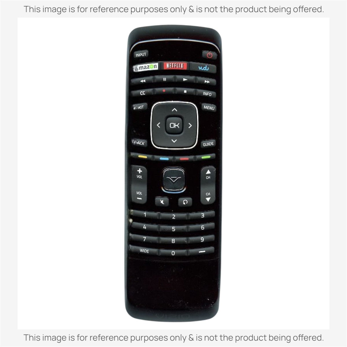 Anderic Substitute For Vizio XRV1TV TV Remote Control [RRXRT303]