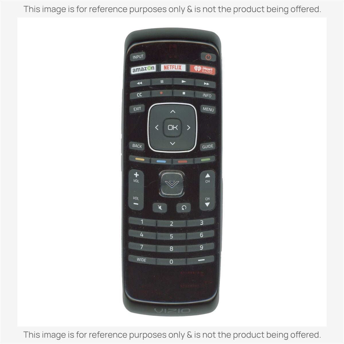 Anderic Substitute For Vizio XRT112 iHeart/New Netflix TV Remote Control [RRXRT303]