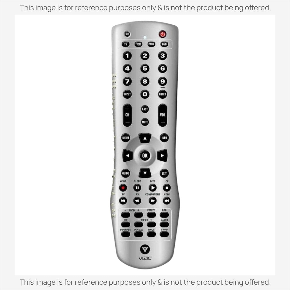 Anderic Substitute for Vizio RCVZ03 TV Remote Control [VR1]
