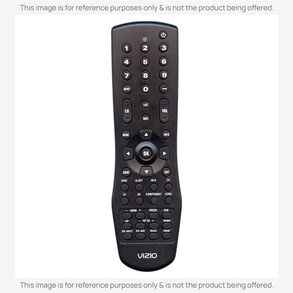 Anderic Substitute for Vizio VR1 TV Remote Control 098003049160 [VR1]