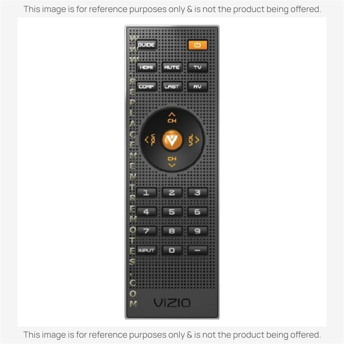 Anderic Substitute for Vizio VR3J TV Remote Control [VR1]