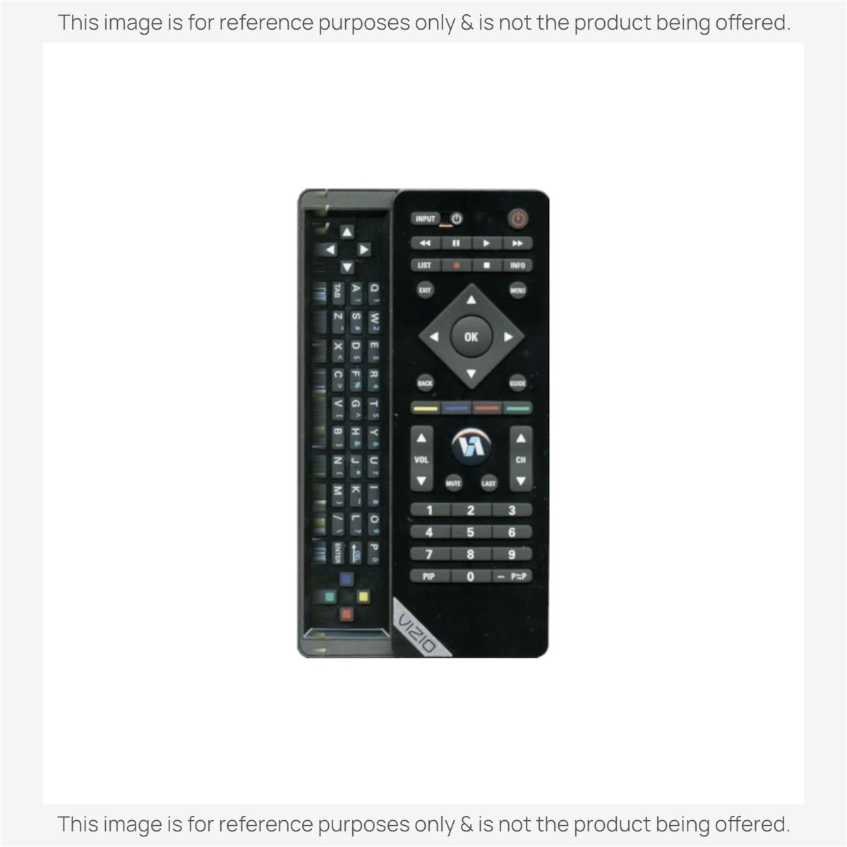 Anderic Substitute For Vizio VUR10 Bluetooth TV Remote Control with QWERTY keyboard [RRXRT303]