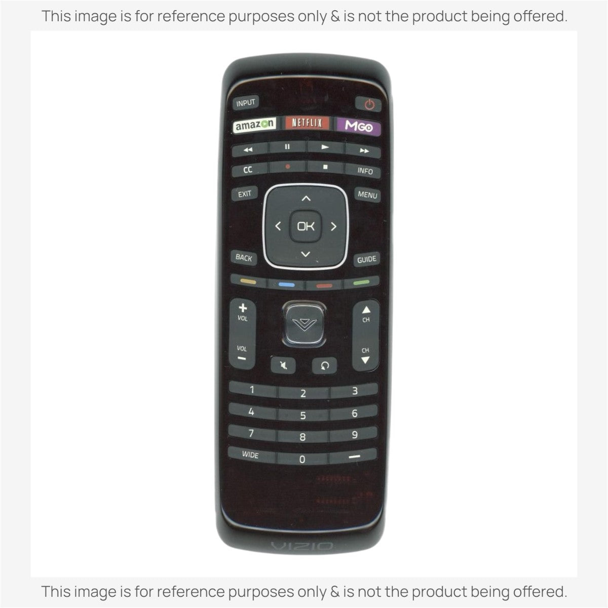 Anderic Substitute For Vizio XRT112 TV Remote Control [RRXRT303]