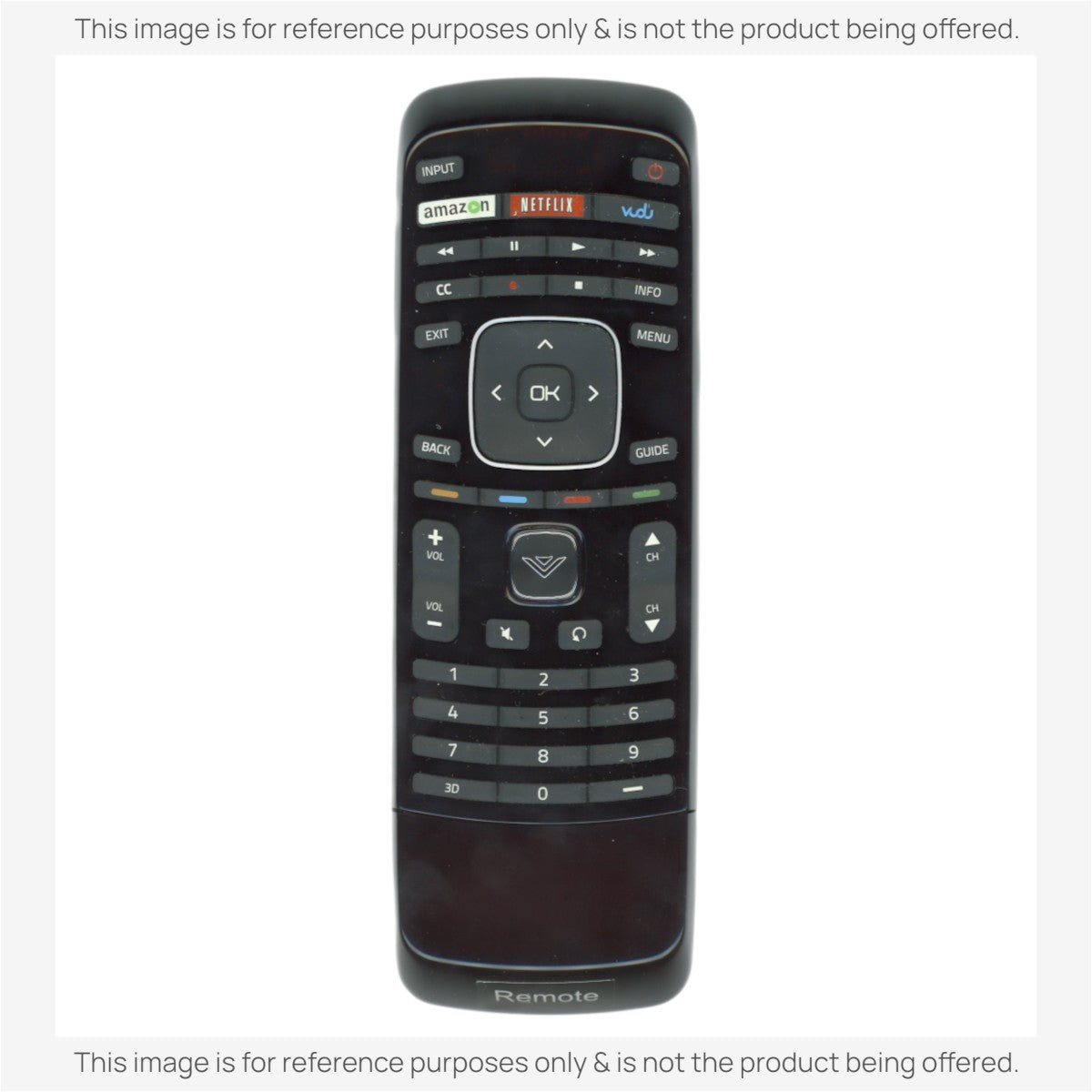 Anderic Substitute For Vizio XRT301 TV Remote Control [RRXRT303]