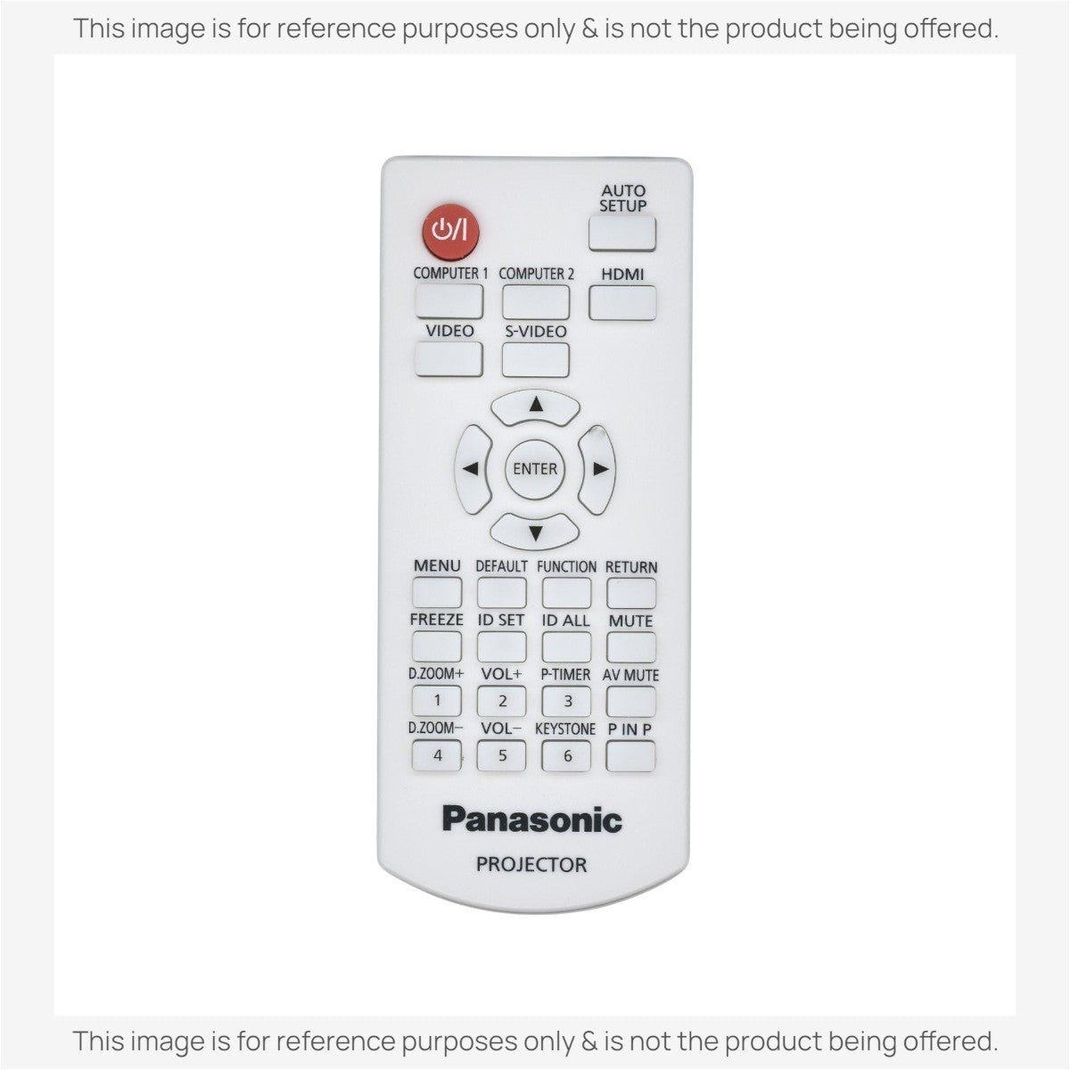 Anderic Substitute for Panasonic N2QAYA000071 Projector Remote Control [RR3720]