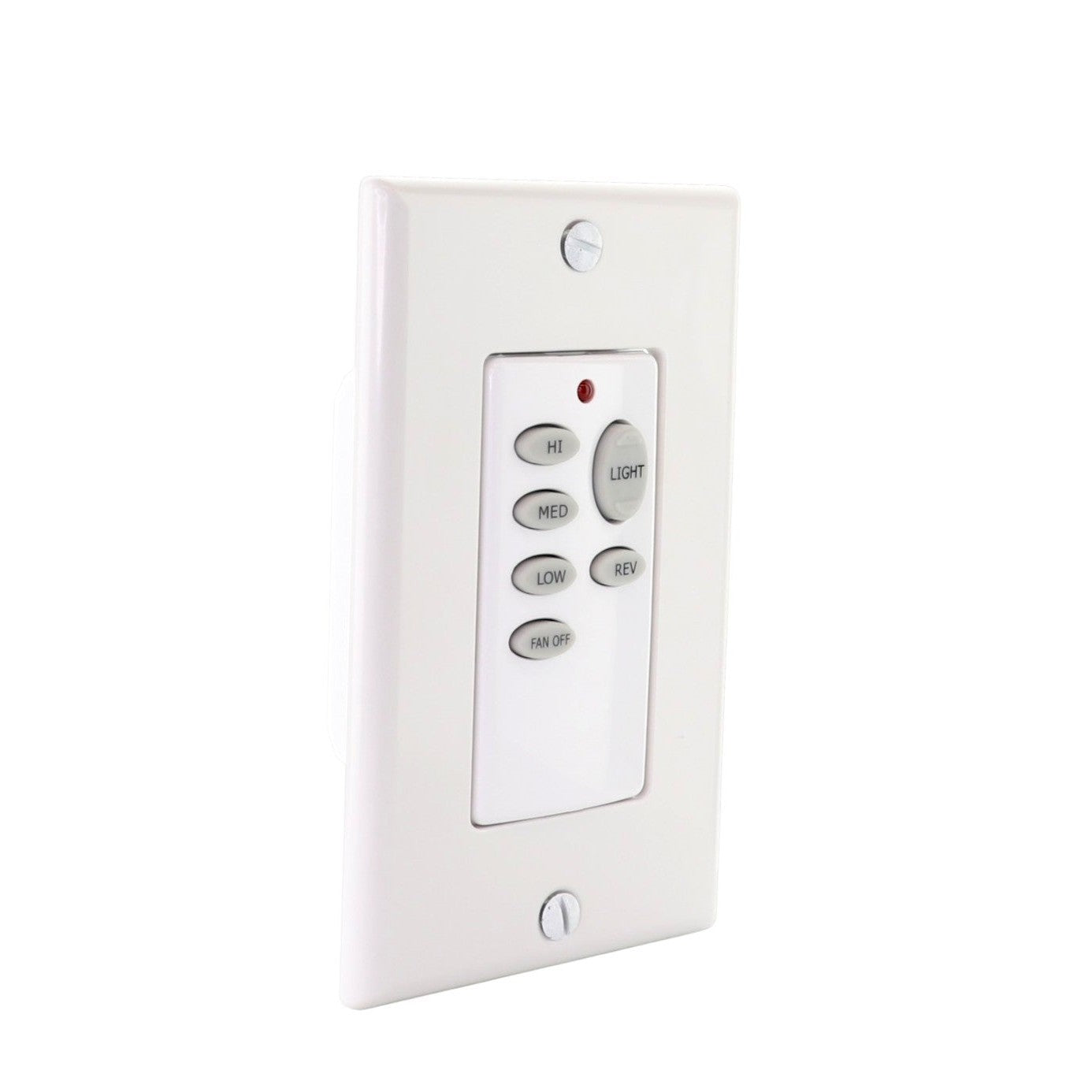 Anderic Substitute for Hampton Bay UC9050H Wired Ceiling Fan Wall Plate Remote Control CHQ9050H, UC9050H [CHQ9051T Wireless]