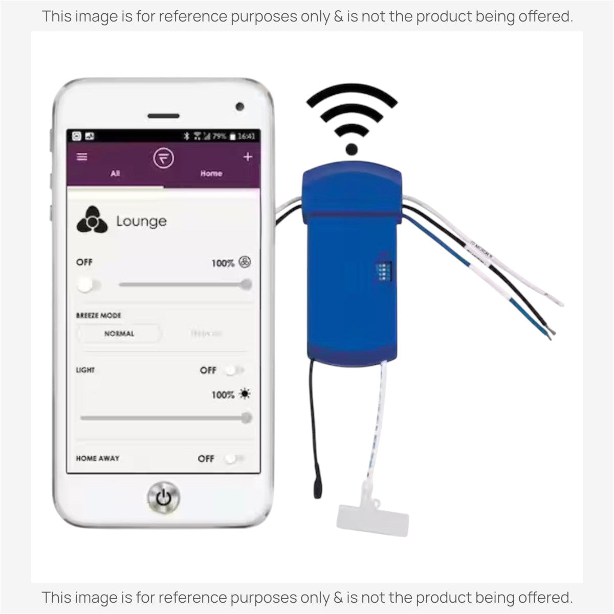 Anderic Substitute for Fanimation Blue FanSync WiFi Receiver | AC Fans | MR101W - WFR50 [UC7235T4]