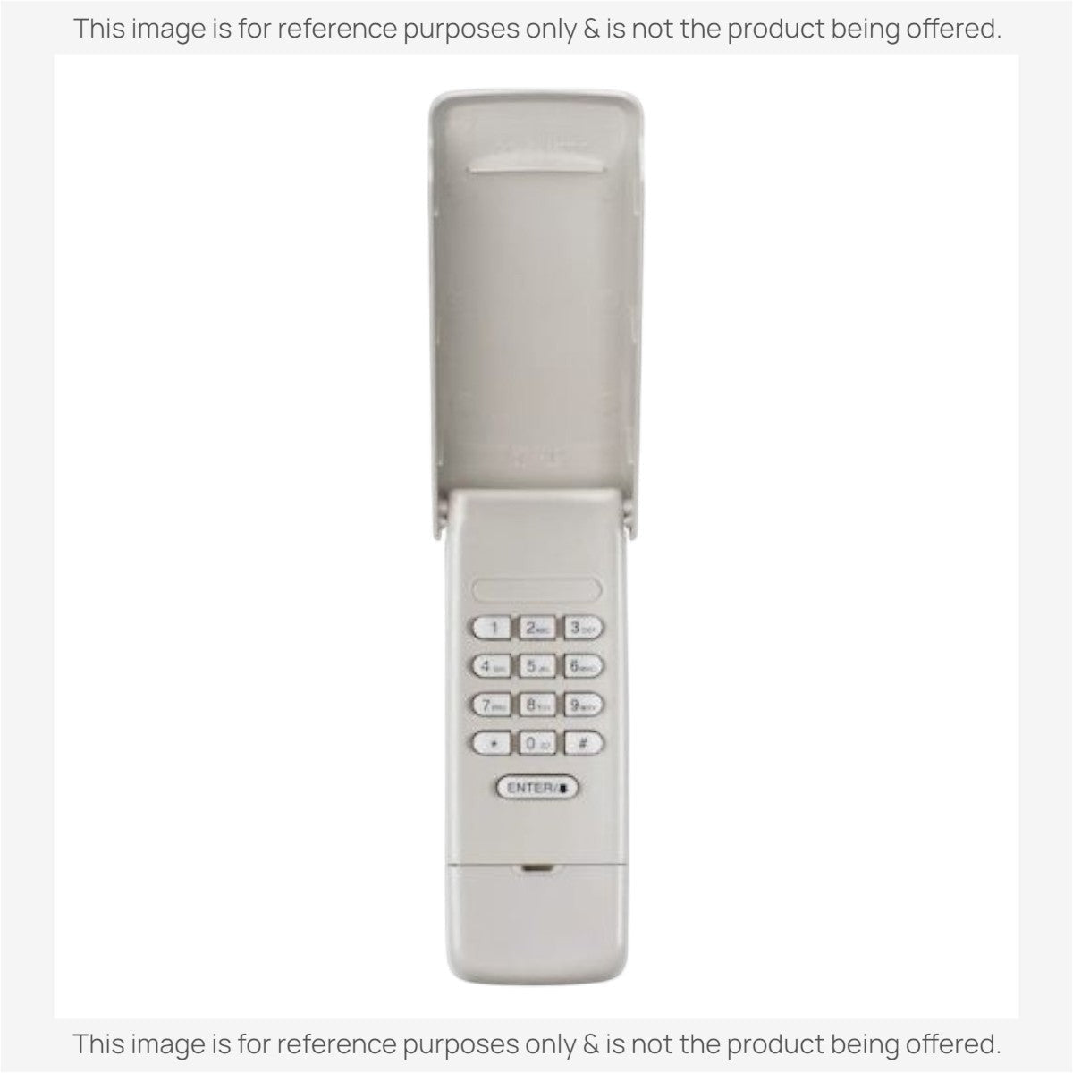 Anderic Substitute for Chamberlain 940D-01 Wireless Keyless entry 315 MHz Garage Door Opener Remote Control [877MAX]