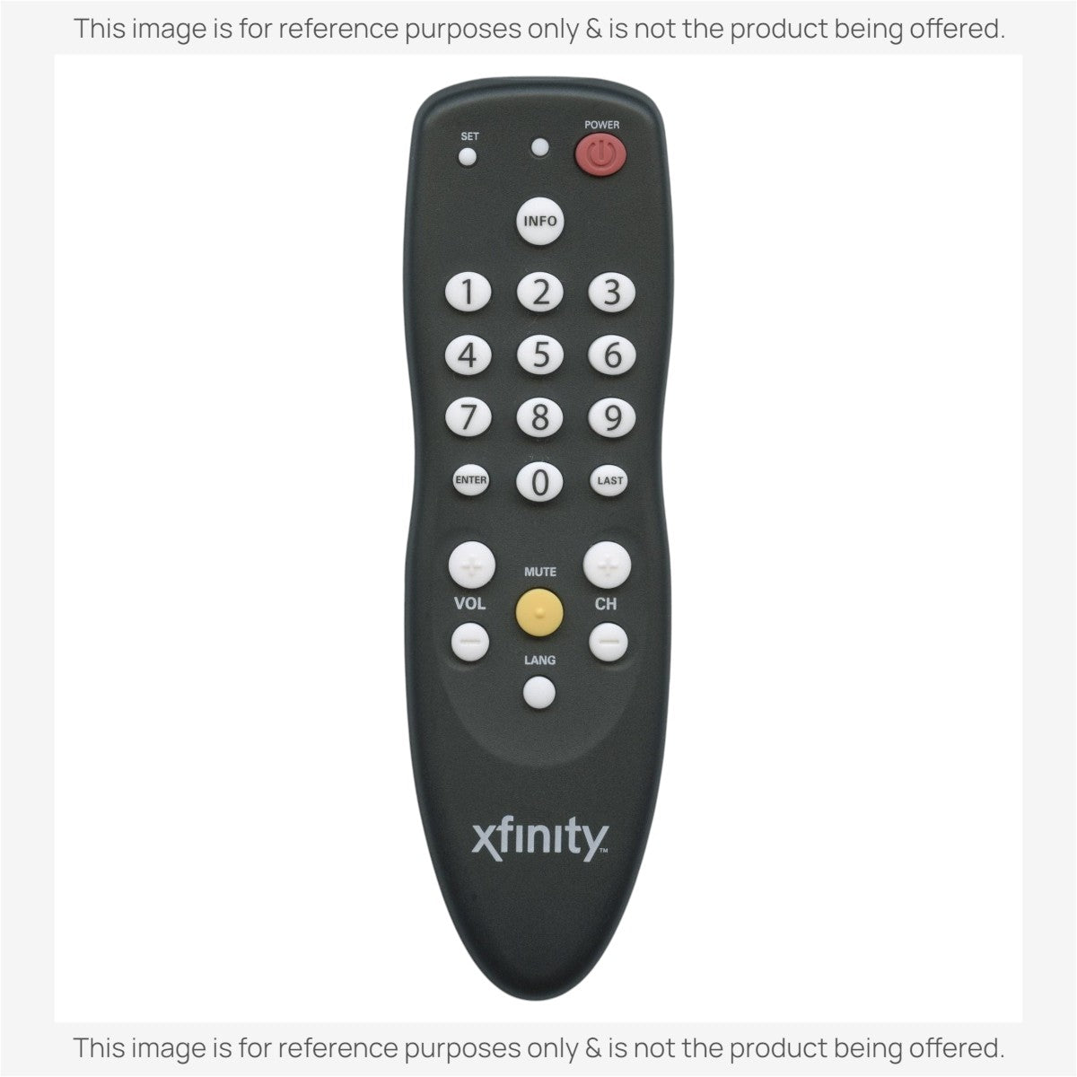 Anderic Substitute for xfinity RC2392101/03B Cable Remote Control [RRH100]