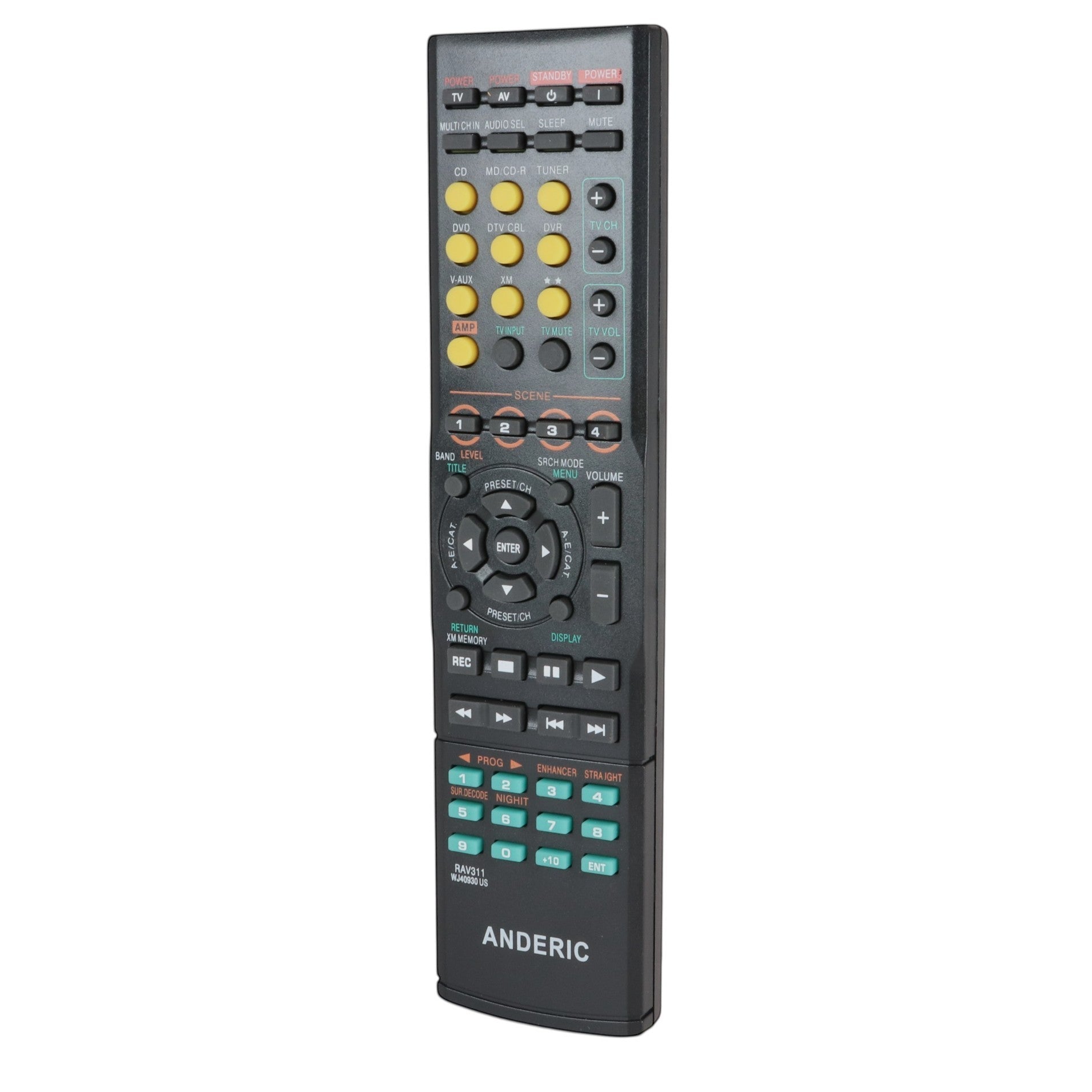 Anderic RRAV315 for Yamaha A/V Receiver Remote Remote Control [RRAV311]