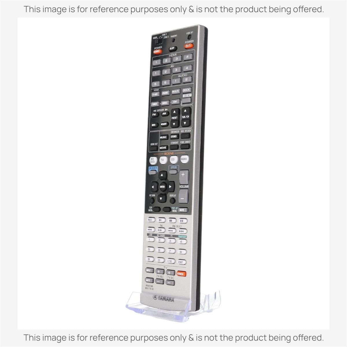 Anderic Substitute For Yamaha RAV296 A/V Receiver Remote Control | RXV2065 - WS317100 [RRAV498]