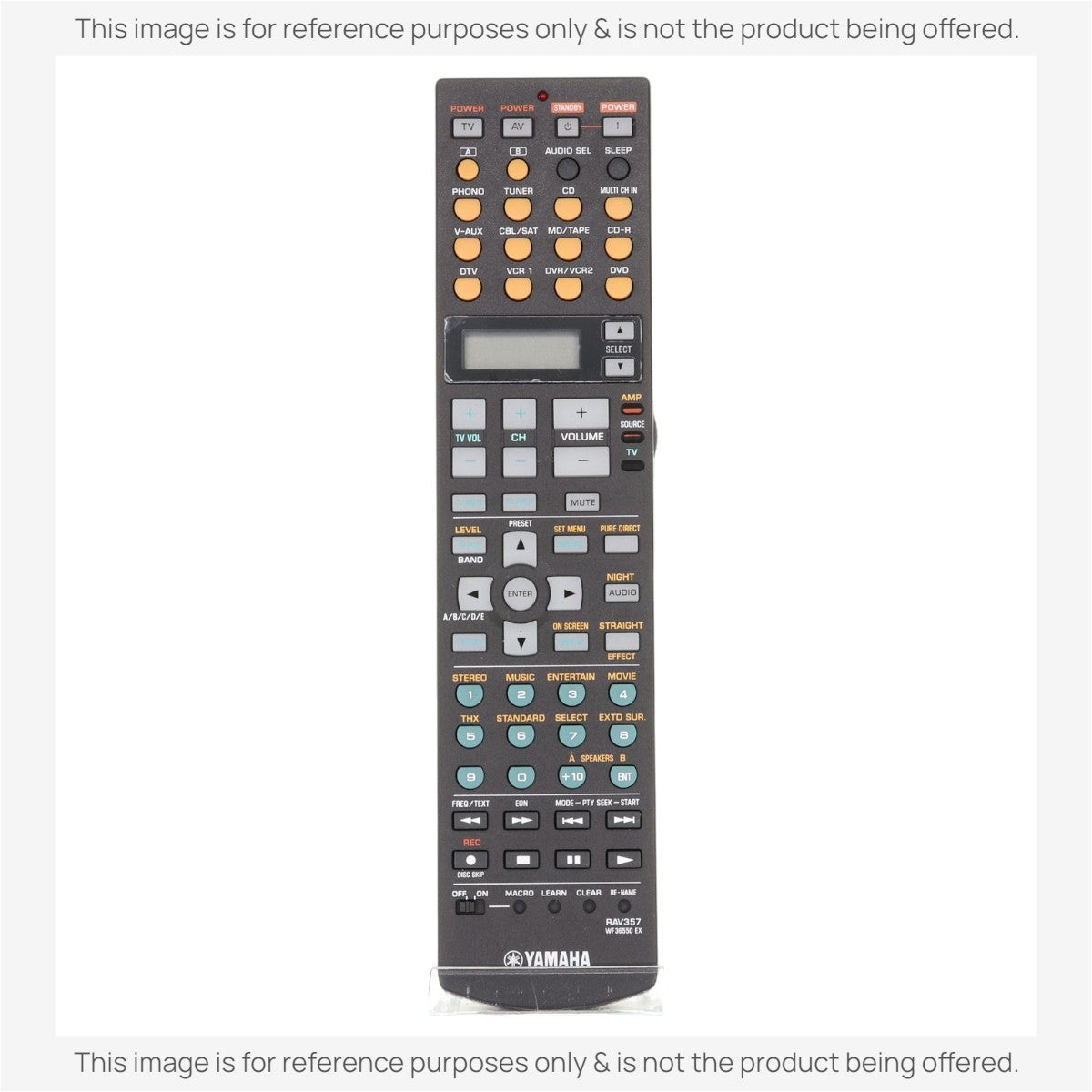 Anderic Substitute For Yamaha RAV357 A/V Receiver Remote Remote Control [RRAV311]