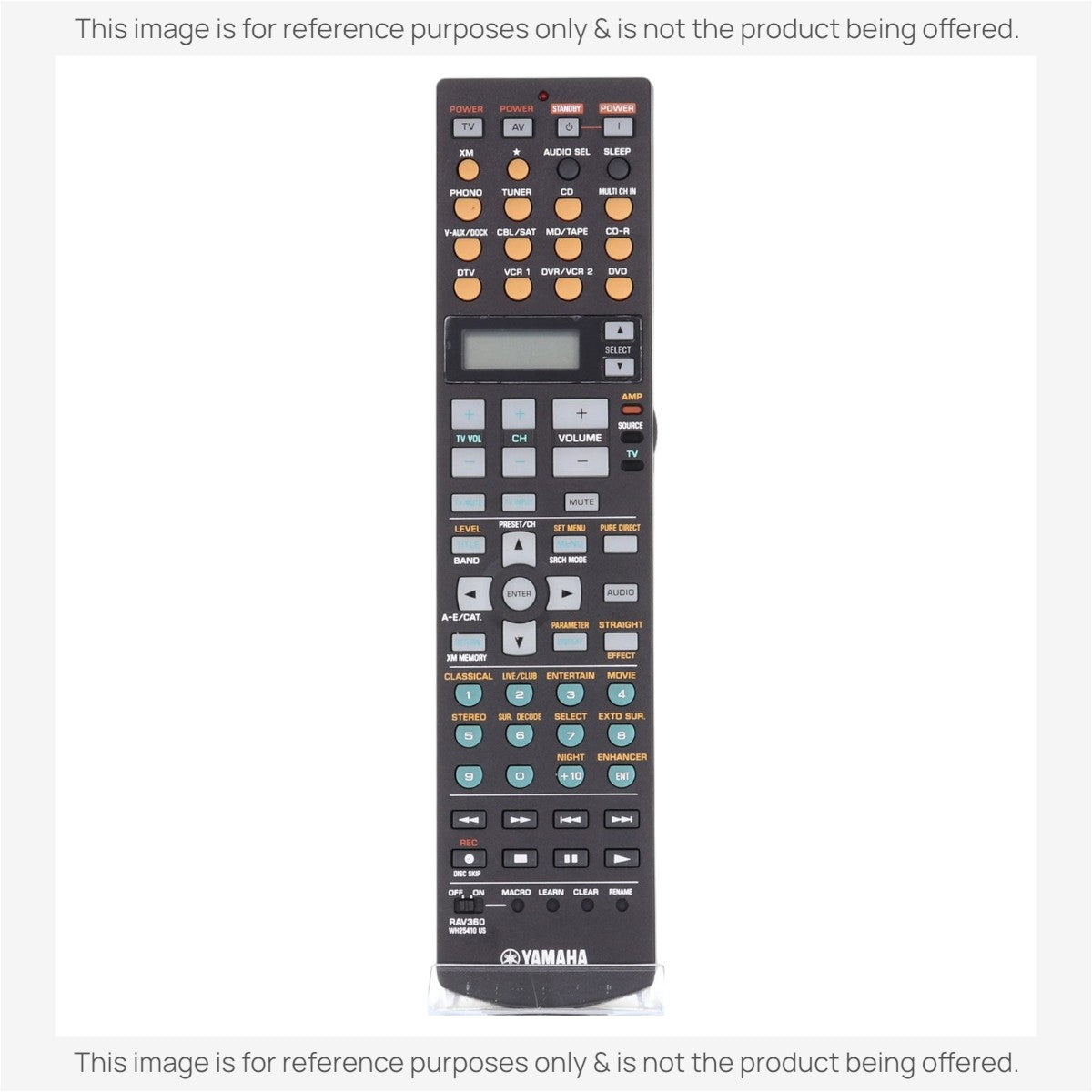 Anderic Substitute For Yamaha RAV360 A/V Receiver Remote Remote Control [RRAV311]