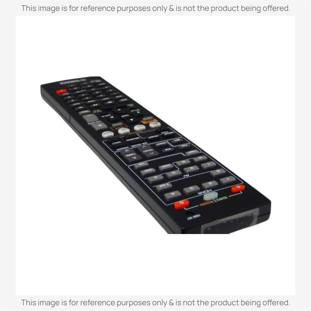 Anderic Substitute For Yamaha RAV434 Receiver Remote Control [RRAV498]
