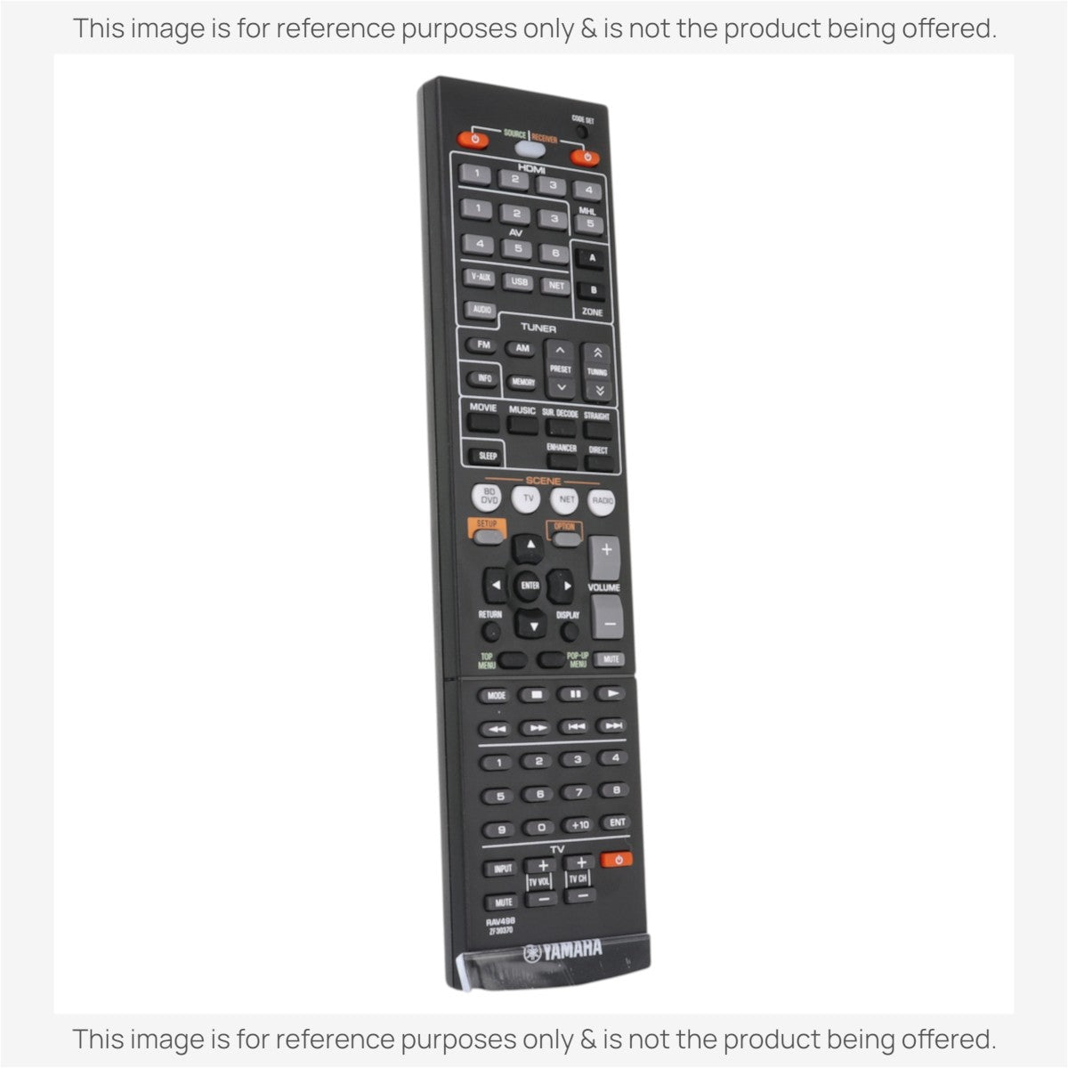 Anderic Substitute For Yamaha RAV498 Receiver Remote Control [RRAV498]