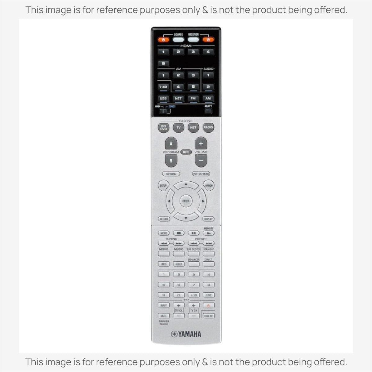 Anderic Substitute For Yamaha RAV499 Receiver Remote Control [RRAV498]