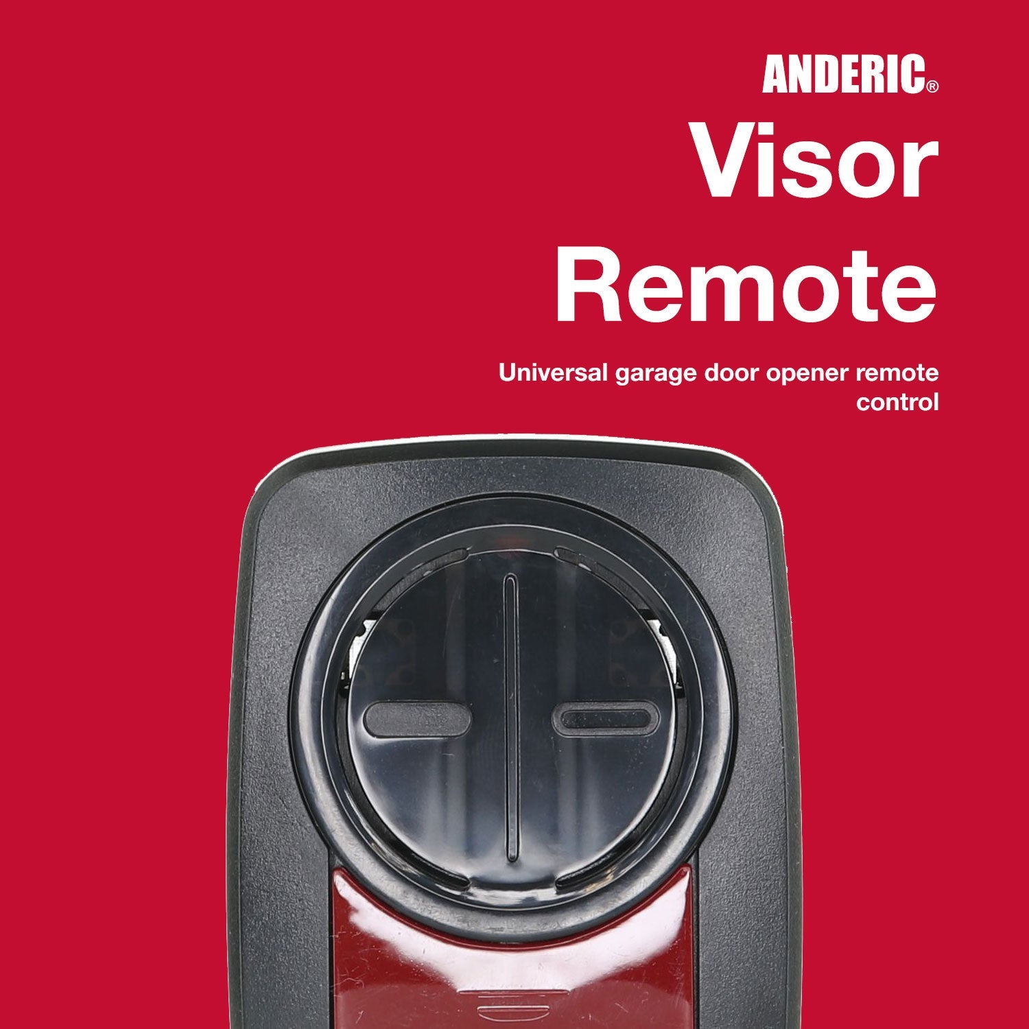 Anderic 375UT Universal 2-Button Garage Door Opener Remote Control for LiftMaster, Chamberlain, Genie, Craftsman, Linear, and Wayne Dalton