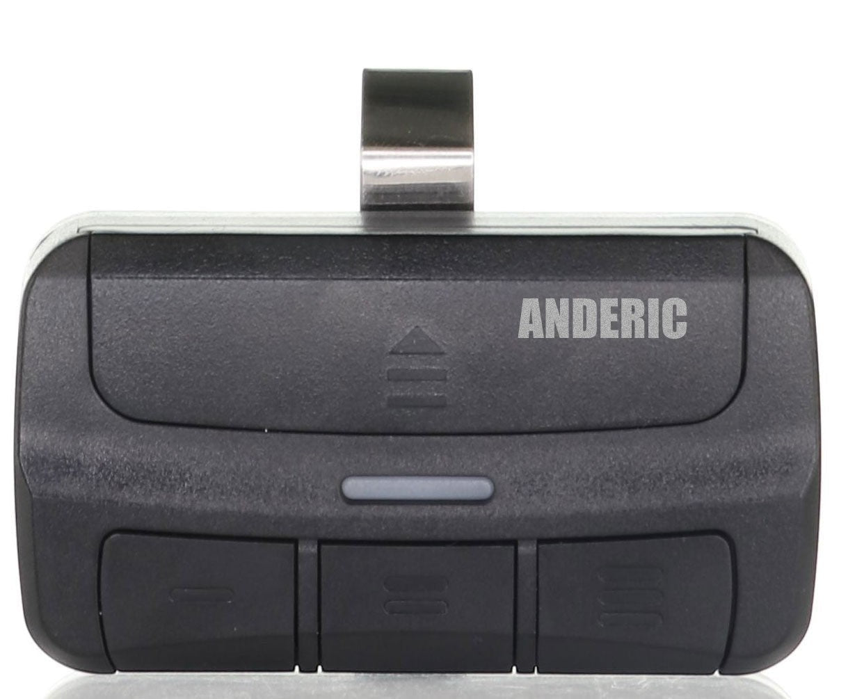 Anderic Substitute for Overhead Door OU4T 4-Button Universal Garage Door Opener Remote Control [375UT-3button]