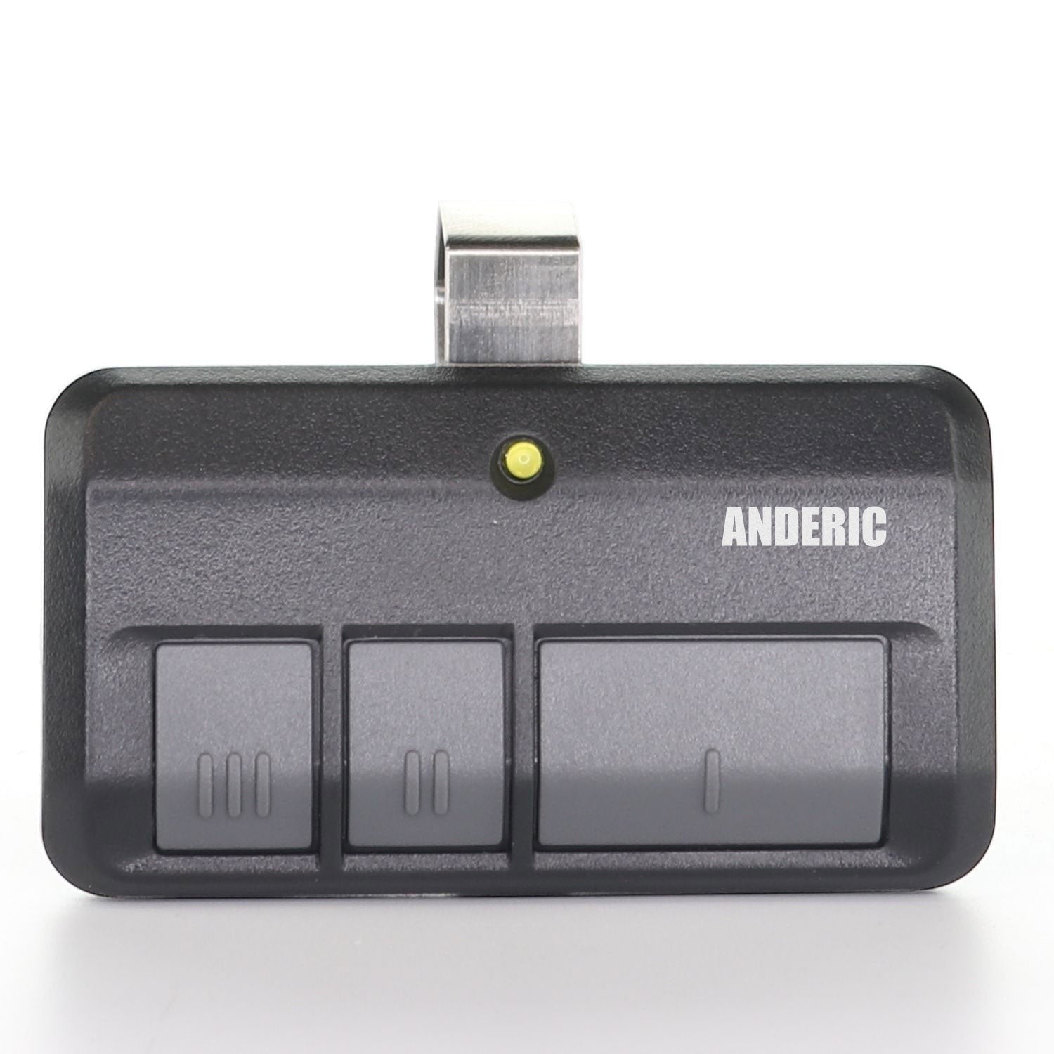 Anderic Substitute for LiftMaster 82LM 2-Button Visor 390 MHz Garage Door Opener Remote Control [893LM]