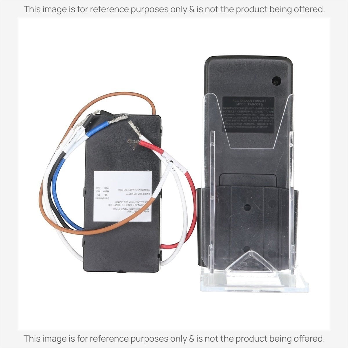 Anderic Substitute Kit for Anderic FAN53TB Universal AC Remote Control Add-on Ceiling Fan Kit | 315MHz [63T-AC83T-KIT]