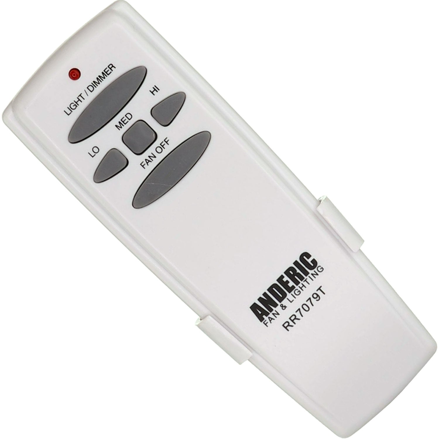 Anderic RR7079T Replacement Ceiling Fan Remote Control for Hampton Bay and others - UC7078T / FAN-HD