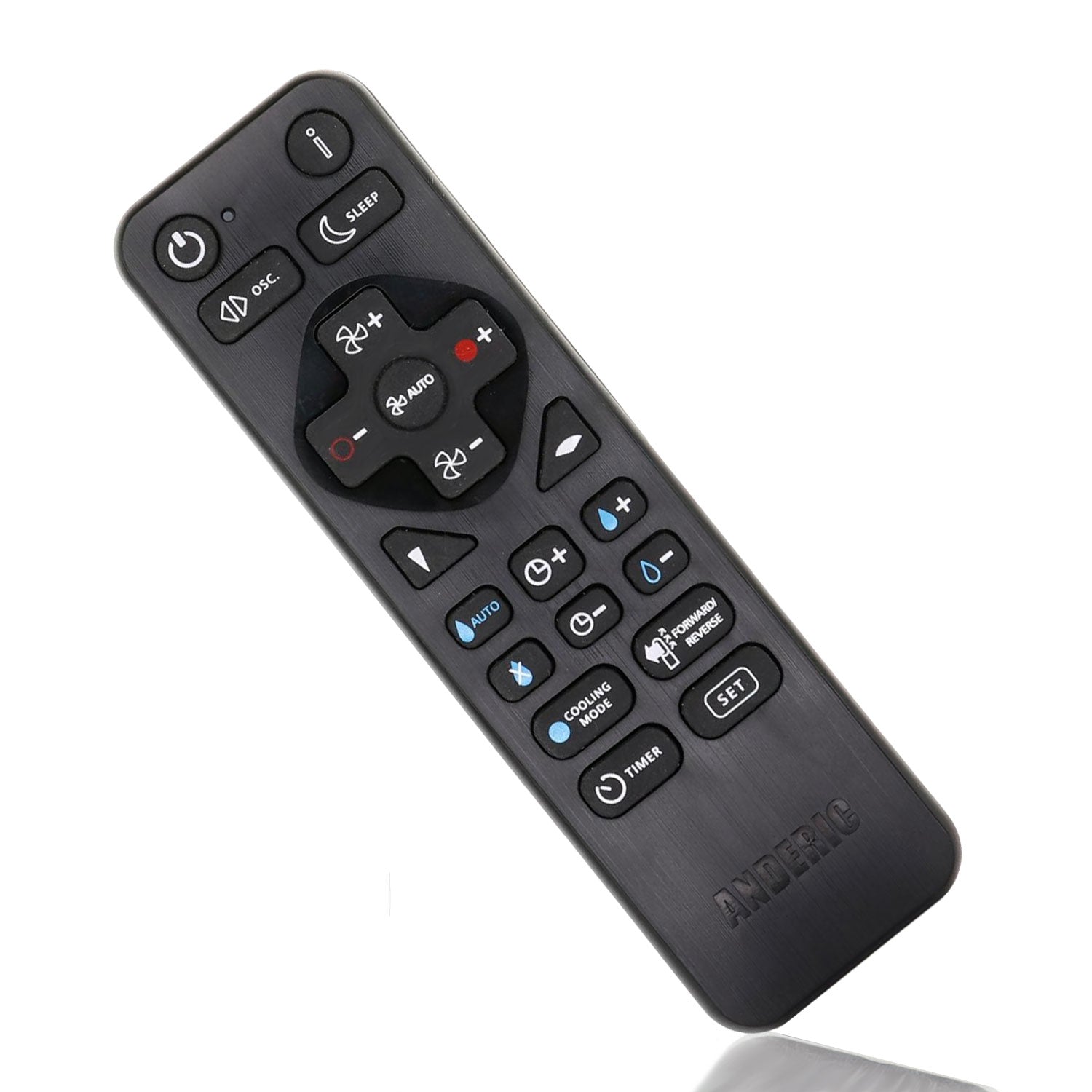 Anderic RRDYS01.2 Universal Remote Control with Learning for Dyson Fans | HP00 HP01 AM02 AM03 AM07 AM08 AM09 DP01 DP03 TP02 TP03 and More