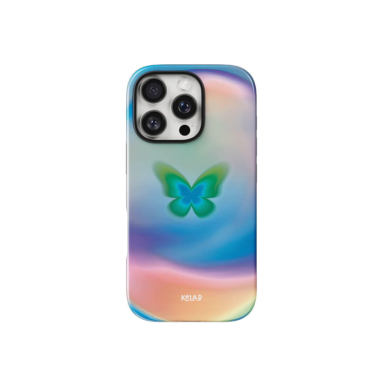 Celestial Wings | Gradient Butterfly Print Phone Case