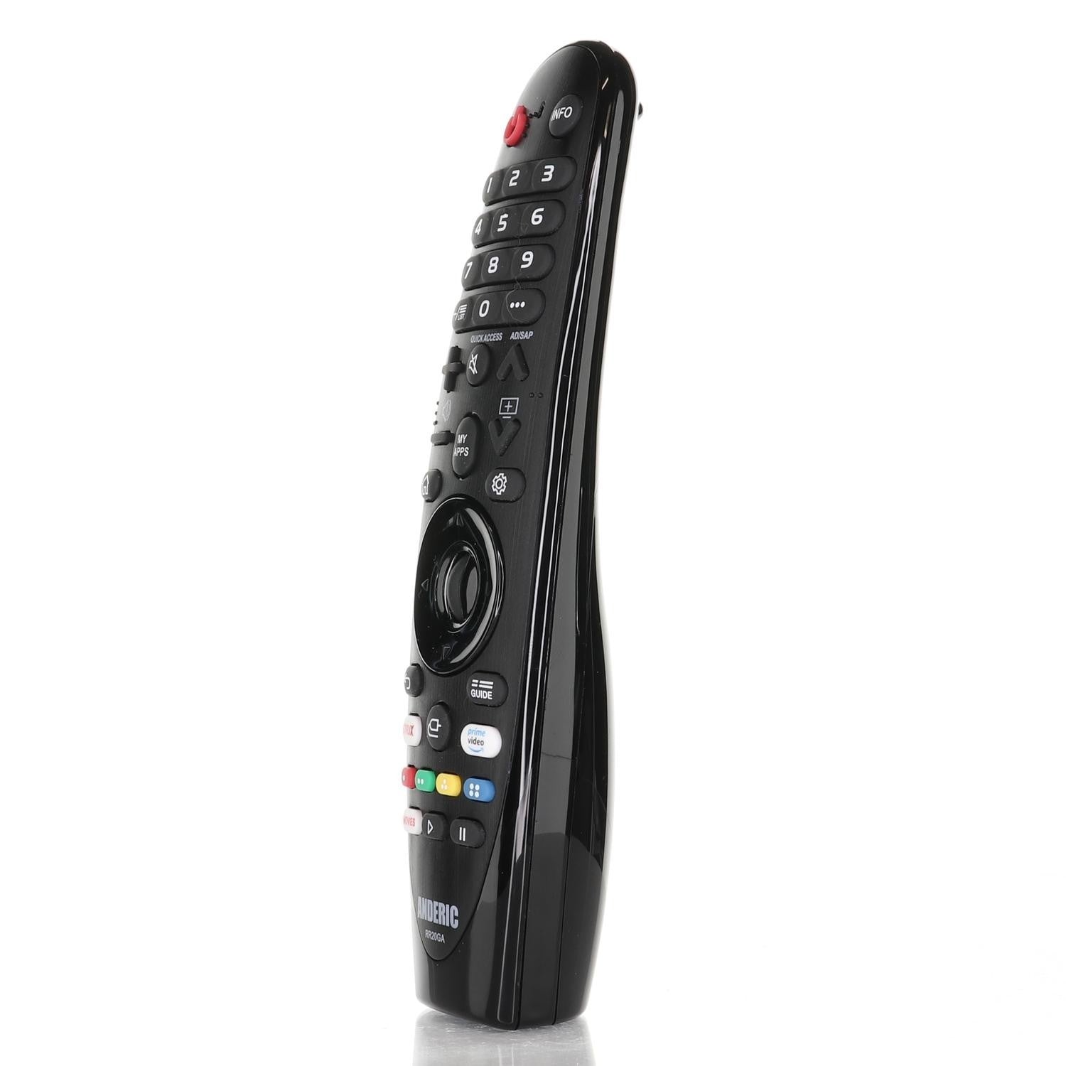 Anderic Substitute For LG AKB74475401 TV Remote Control [RR20GA, No Voice]