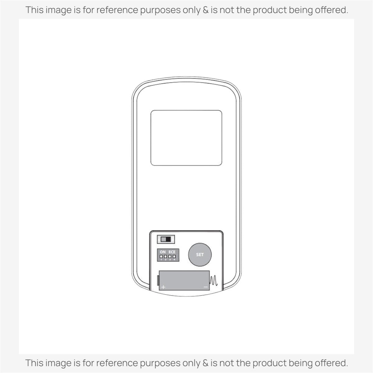 Anderic Substitute for Casablanca RH787T Ceiling Fan Remote Control FOR Panama, STINGRAY Fans [RR787T]