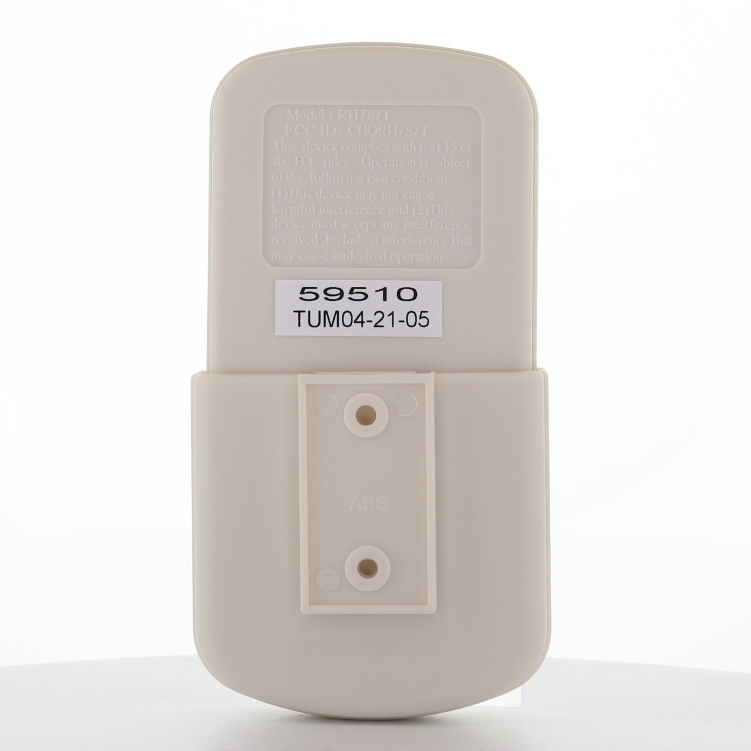 Hunter / Casablanca RH787T / CHQRH787T DC Ceiling Fan Remote Control | 6-Speed | Reverse | Light - G105501000