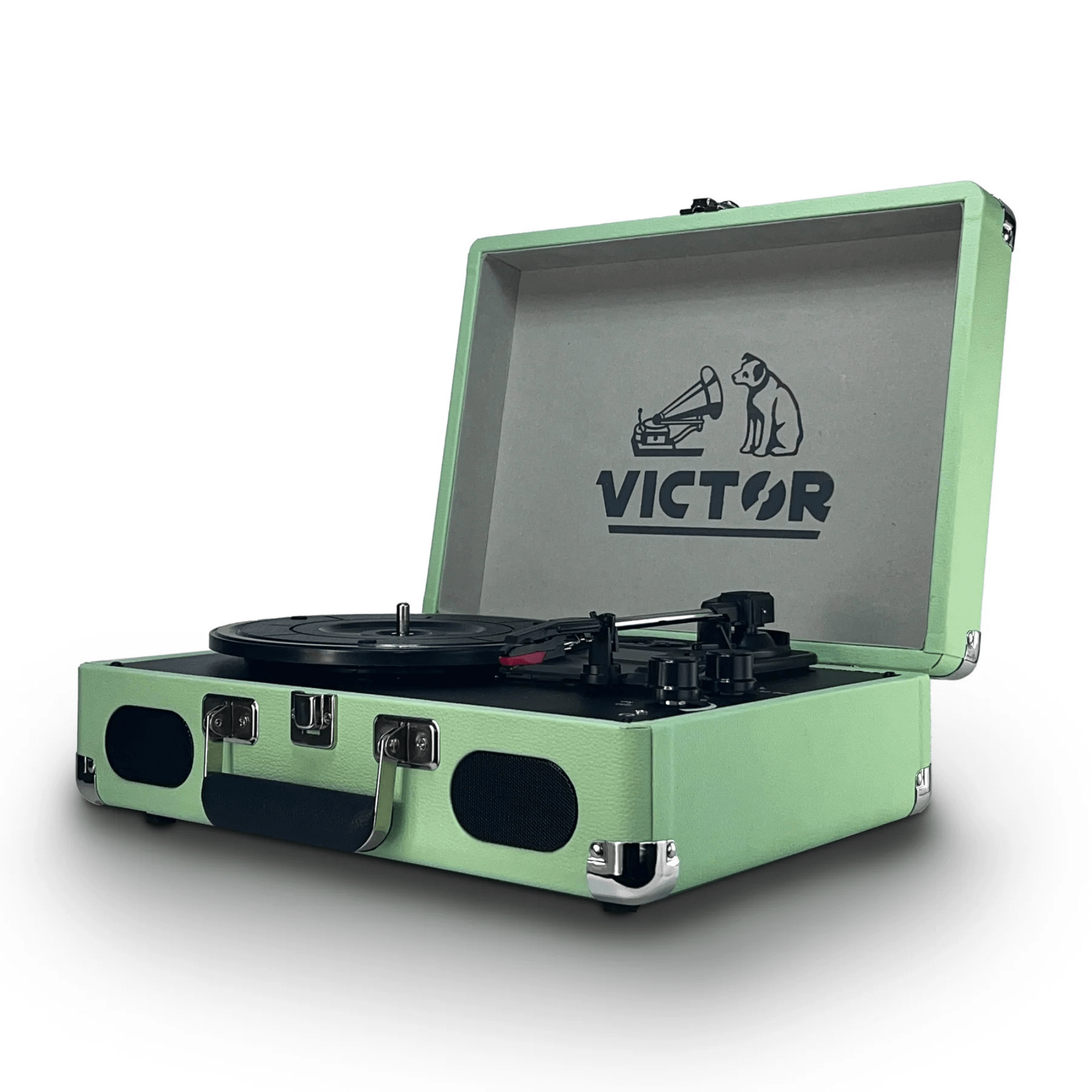 Victor Metro Plus Portable Dual BT Suitcase Turntable Mint - Refurbished
