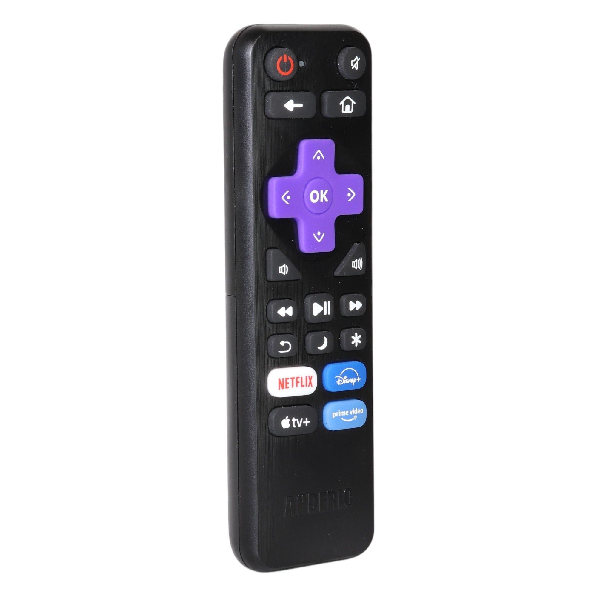 Anderic Substitute for Roku 2 IR Streaming Remote Control [RRST01]