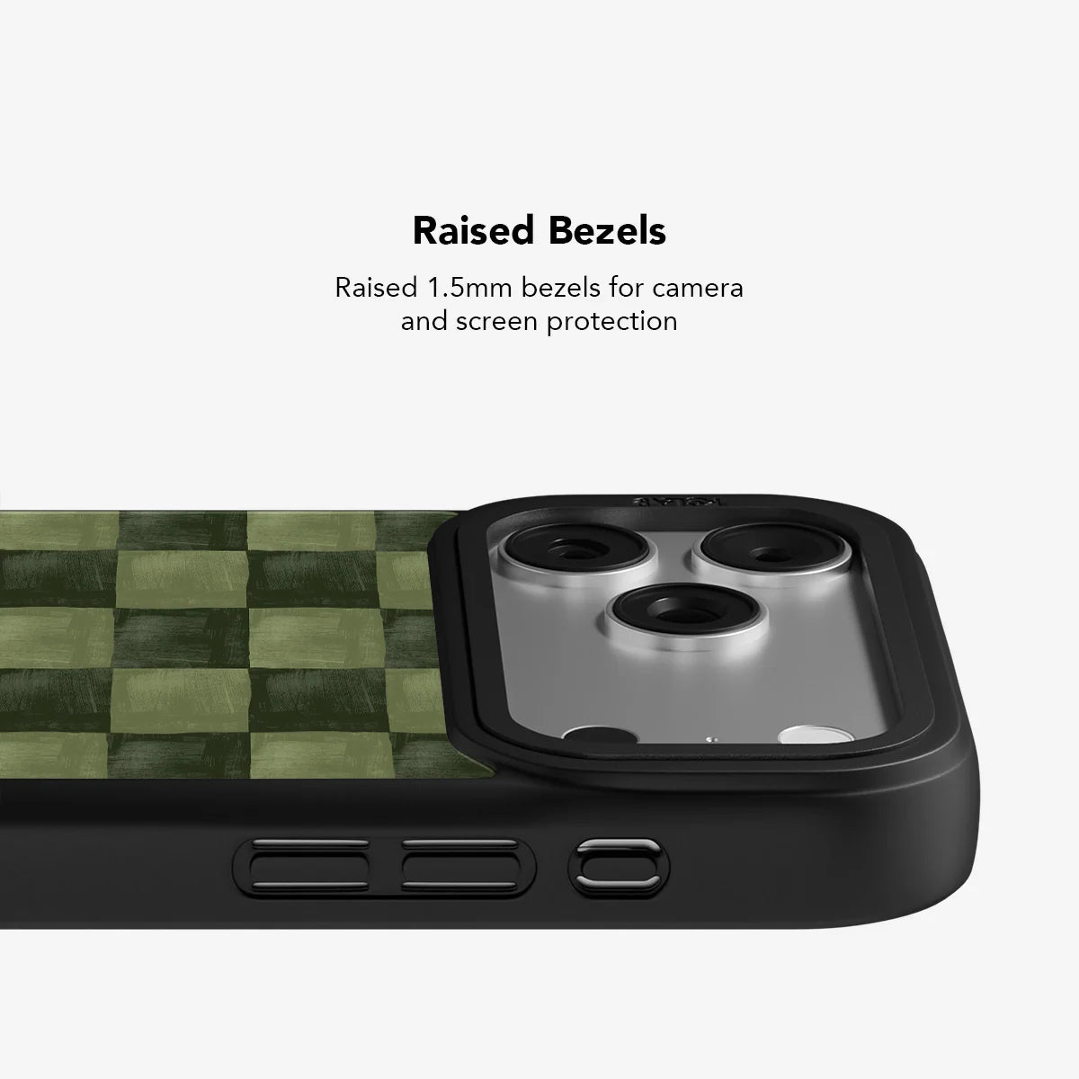 Juniper Grid | Green Checkered Phone Case