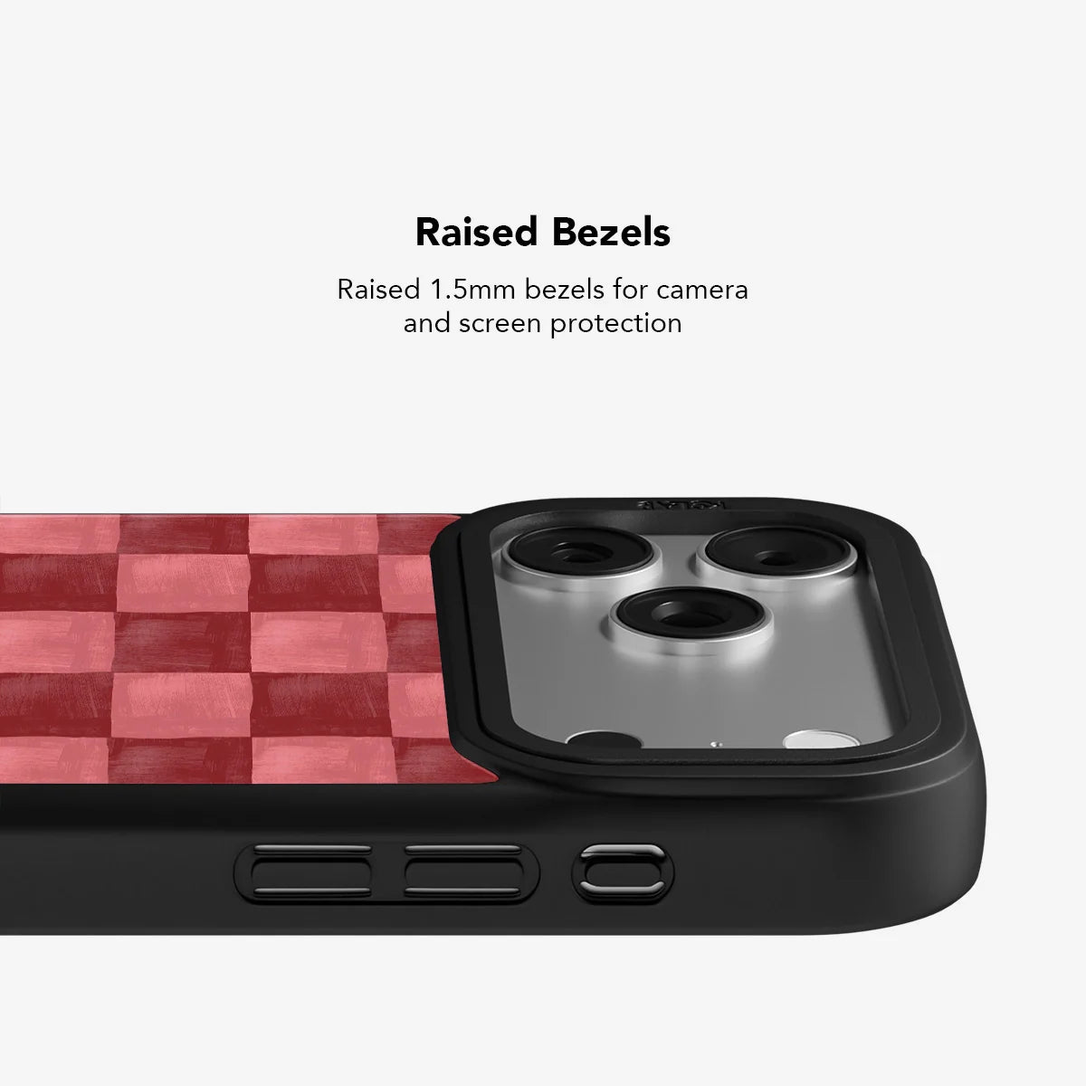Canyon Clay | Red Checkered Phone Case
