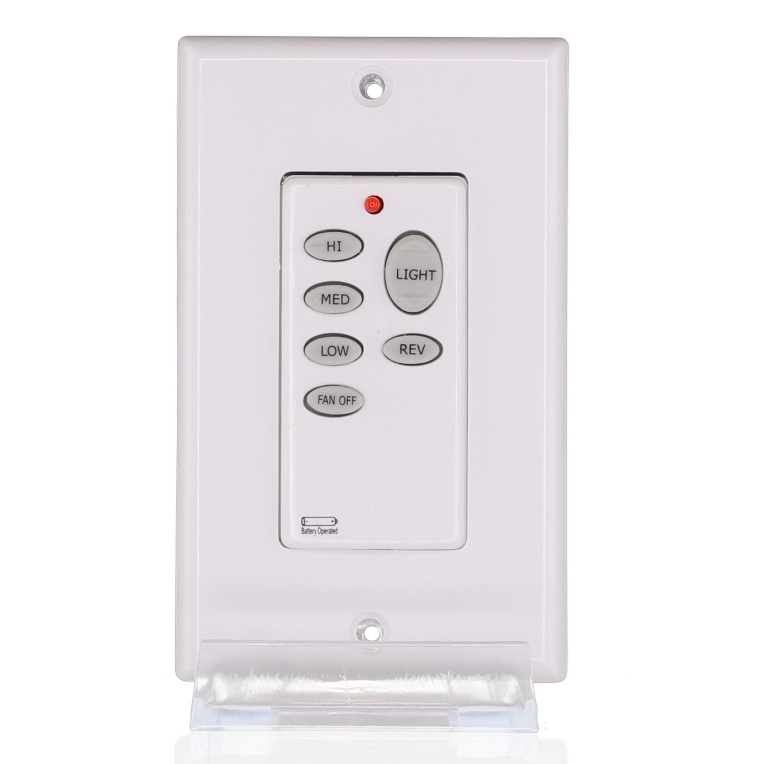 Anderic Substitute for Hampton Bay UC9050H Wired Ceiling Fan Wall Plate Remote Control CHQ9050H, UC9050H [CHQ9051T Wireless]
