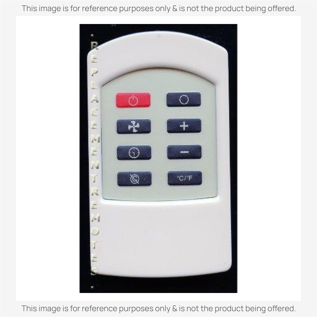 Anderic Substitute for Commercial Cool AC-5620-54 Room Air Conditioner Remote Control [RR2054]