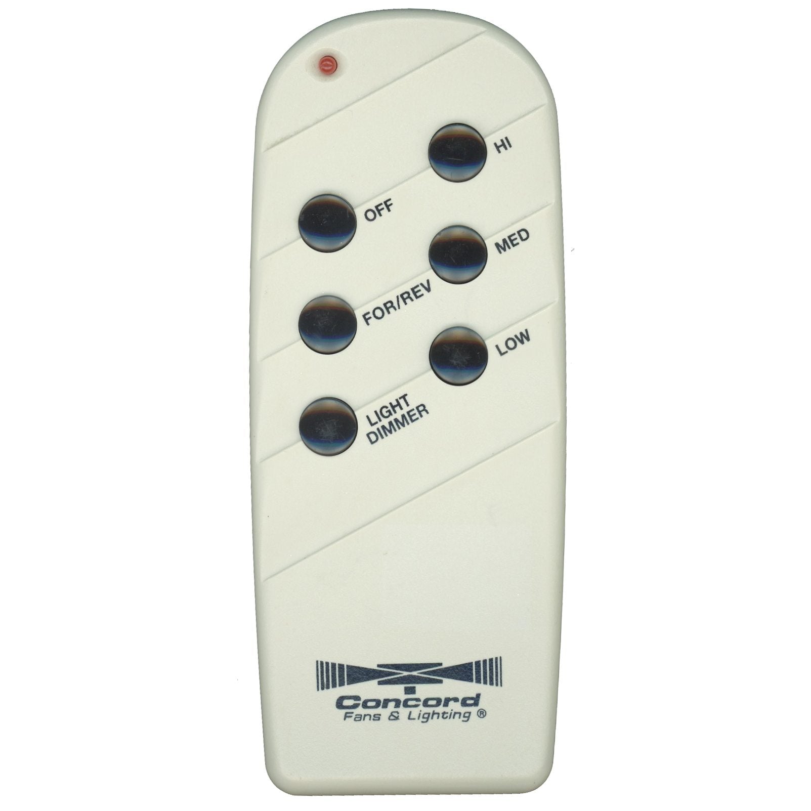 Anderic Substitute for Concord Fans UC7040 Ceiling Fan Remote Control [FAN28RREVKIT]