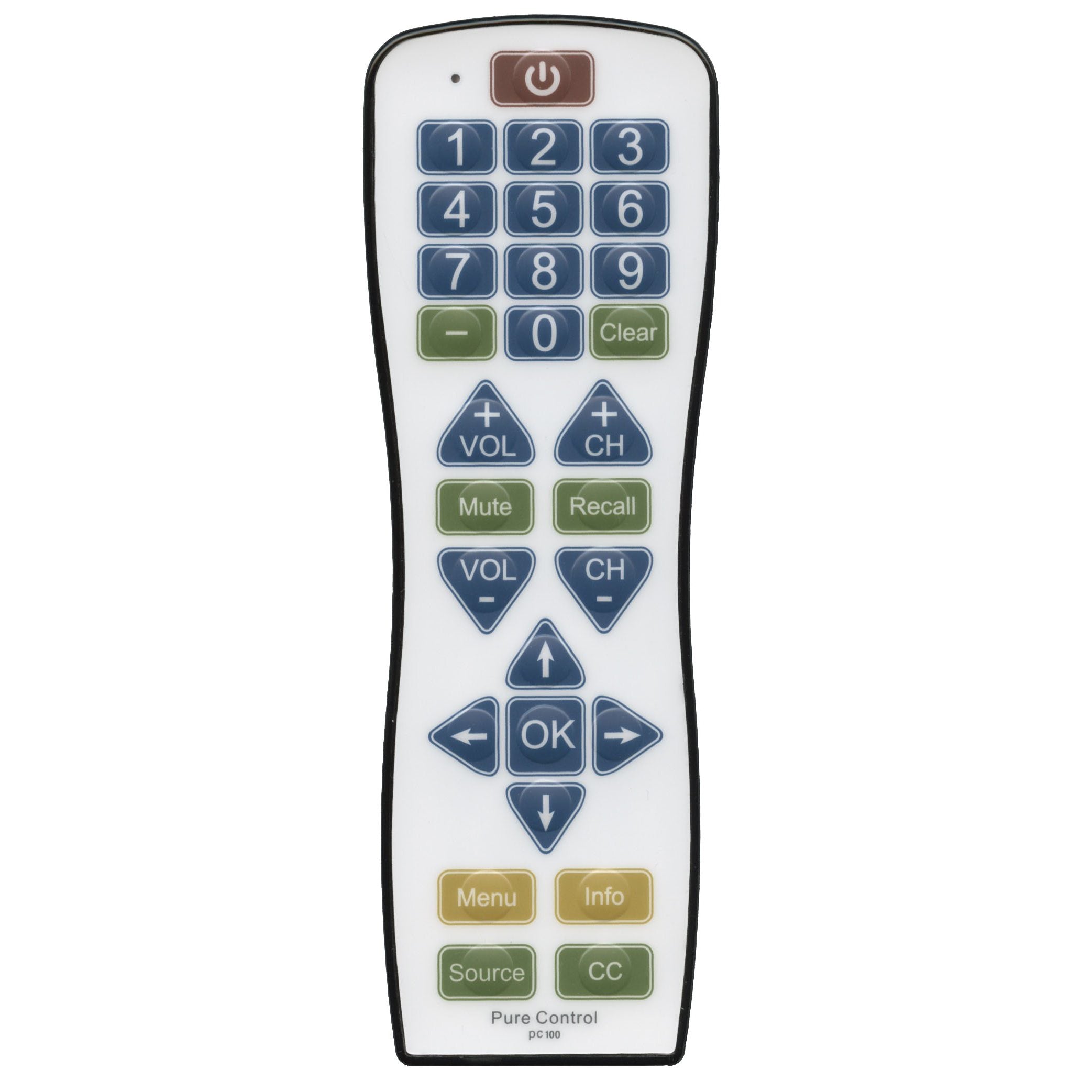 RCA 38W766 Antimicrobial 1-Device Universal Remote Control