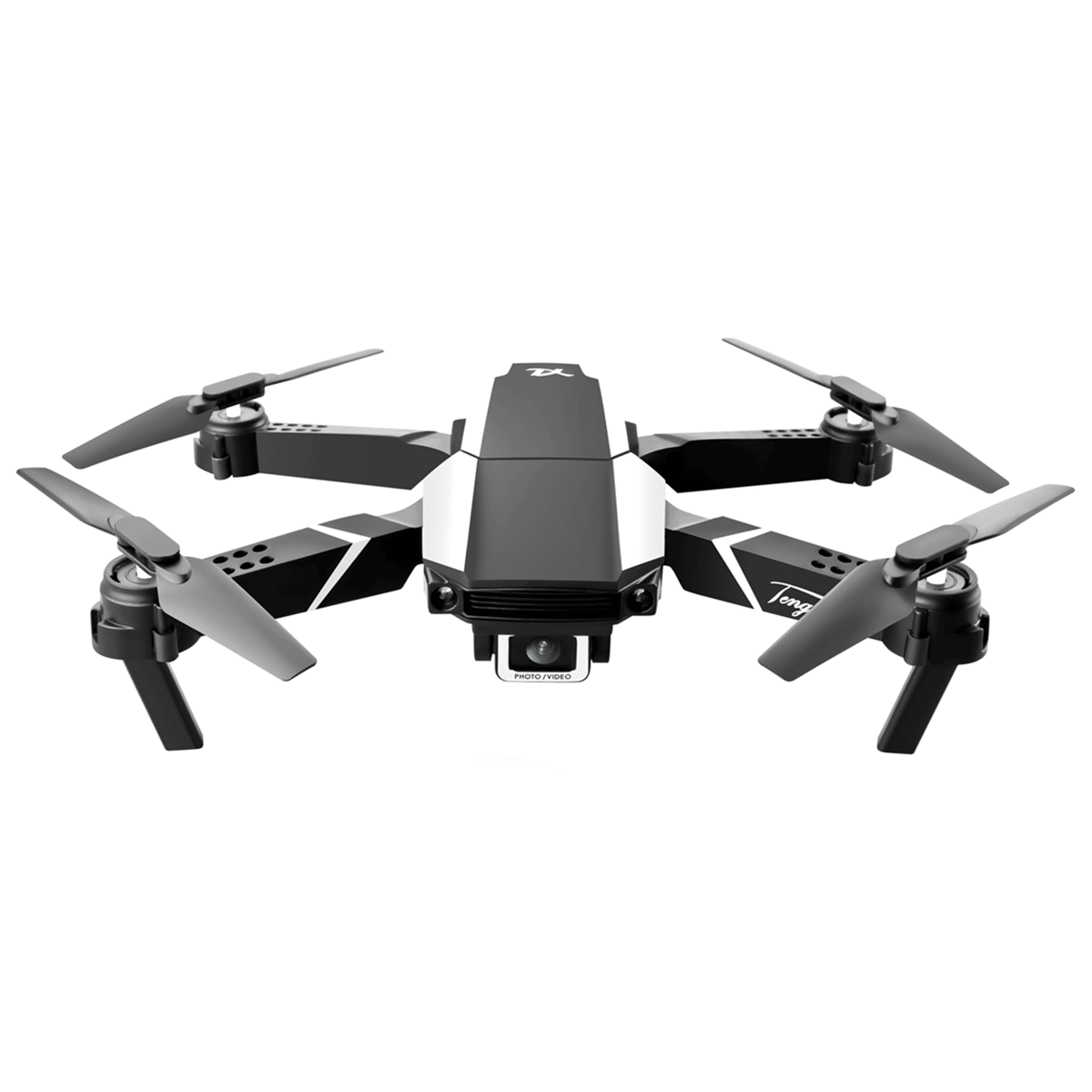 S62 Drone No camera WiFi collapsible Rc Quadcopter Helicopter Toy-Black-1 Battery(D0101H9S9KY)