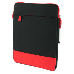Incipio Asher Nylon Sleeve Case for 11 Tablets/Devices, Red/Black(D0102H5L9HU.)