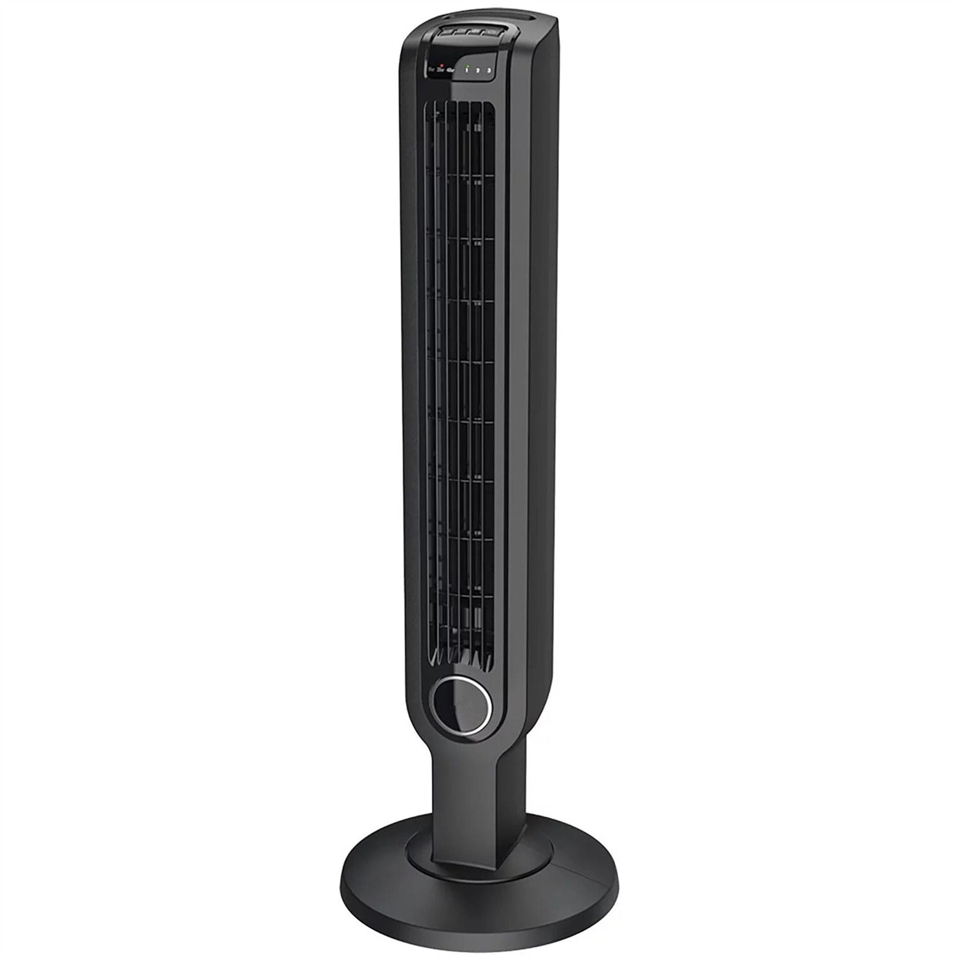 Portable 3-Speed Oscillating Tower Fan with Timer and Remote control, 2510(D0102H5XTSP)