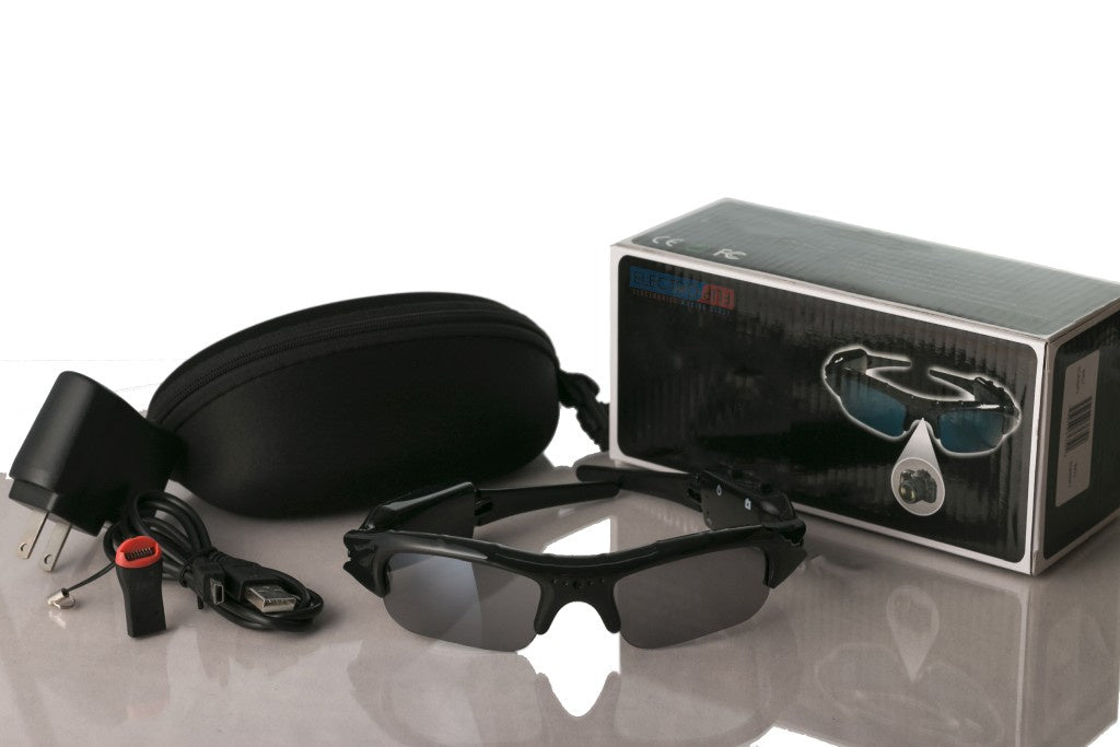 iSee Digital Colored Video Recording Spy Sunglasses w/ Polarized Lens(D0102H701QG.)