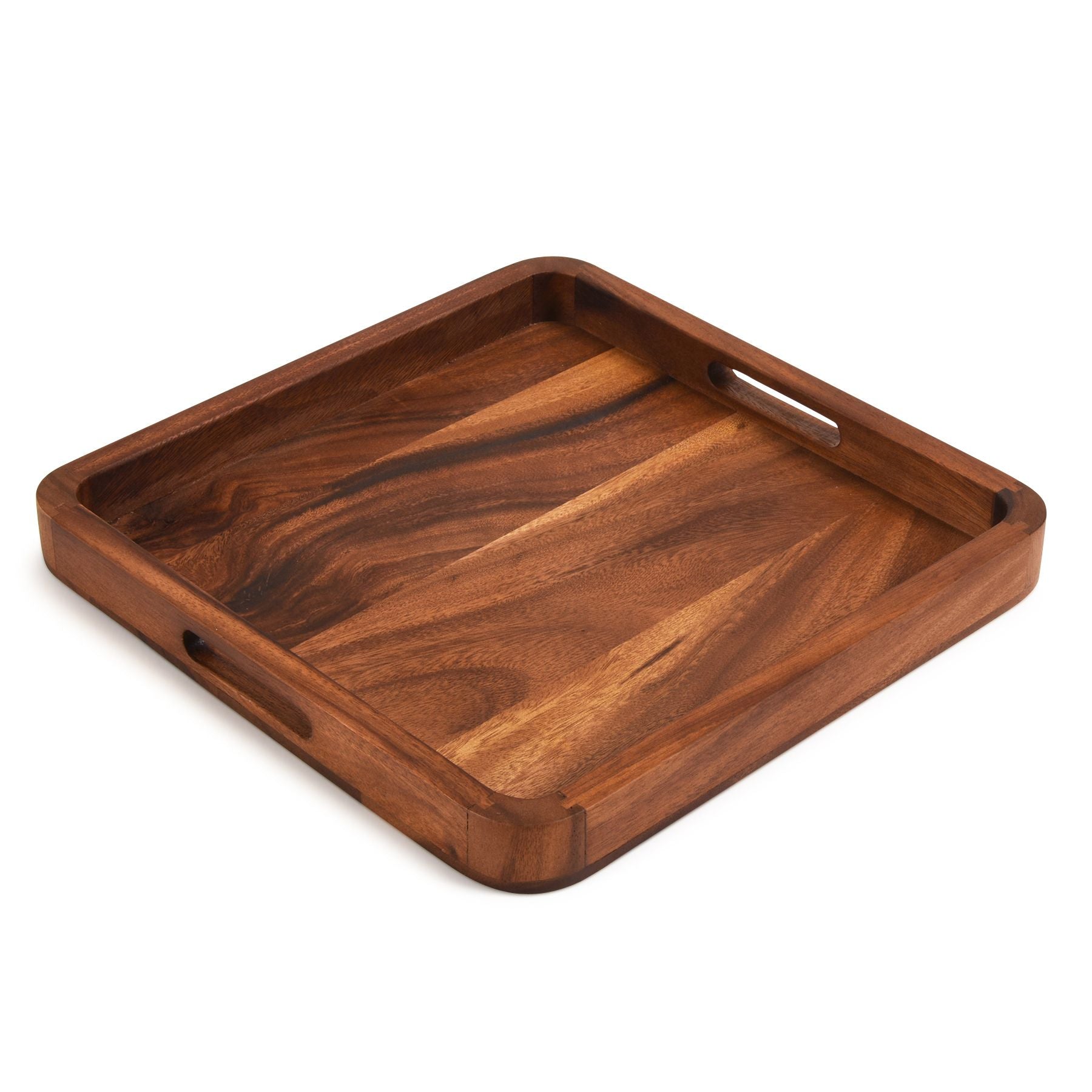 15 Square Serving Tray - Solid Bottom(D0102H71ZYP)